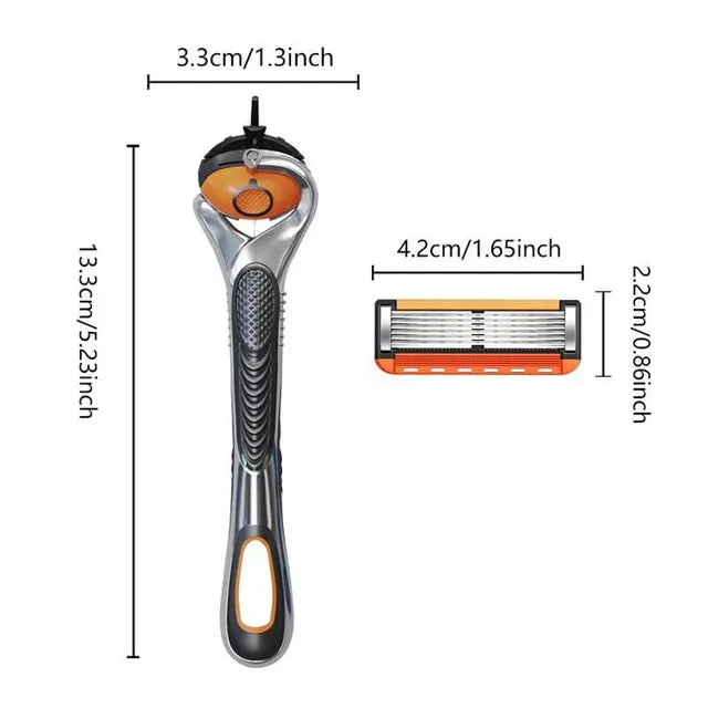 🎁Hot Sale 50% OFF⏳Classic Five-Blade Manual Razor