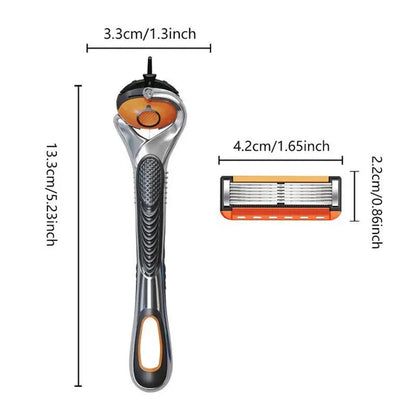 🎁Hot Sale 50% OFF⏳Classic Five-Blade Manual Razor