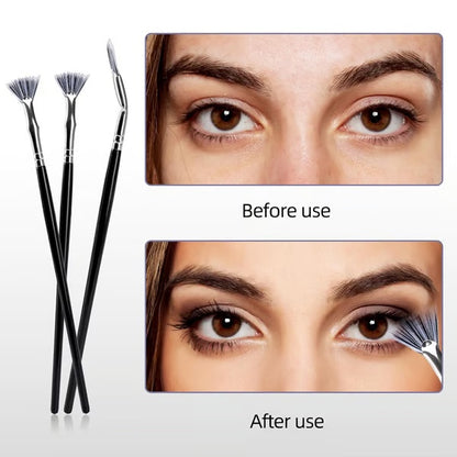 💥 New for 2025 💖 Folding Angle Scalloped Lash Brush
