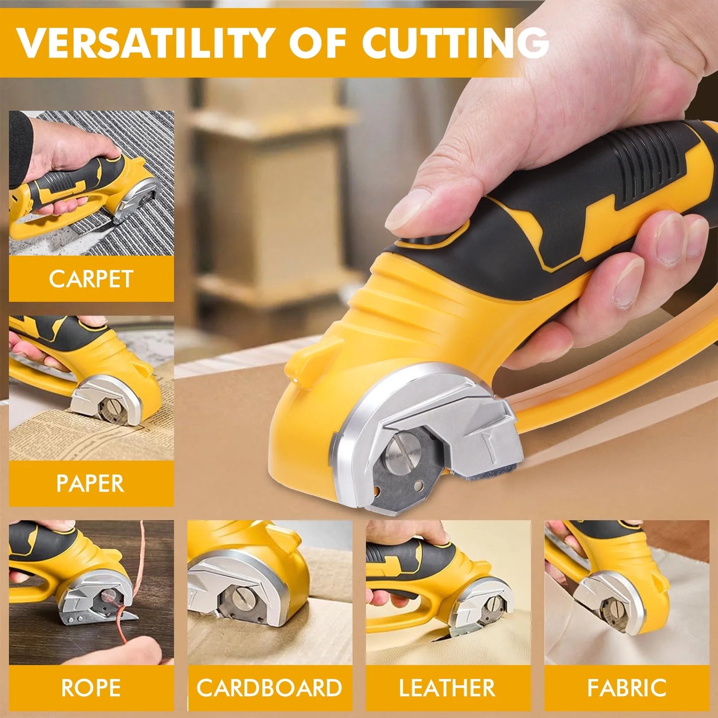 🔥LAST DAY 50%OFF🔥Cordless Rechargeable Electric Scissor