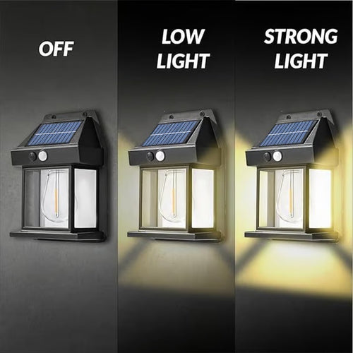 🔥☀️ Waterproof wireless solar wall light with smart motion sensor ☀️