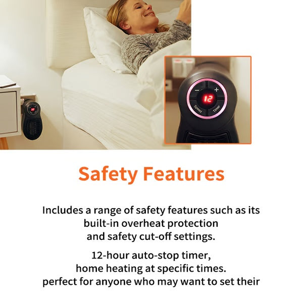💥 Hot Sale 🌟 Portable ultra-energy-saving plug-in heater