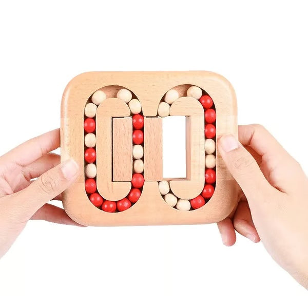 💥 The Best Gift 🎁 Rotating Magic Bean Fingertip Toy Wood Puzzles