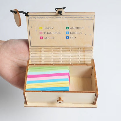 ⏰ Limited Time Offer ✨ Handmade Wooden Bible Verses Box