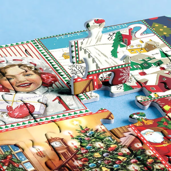 💥 The Best Gift 🎁 Christmas Advent Calendar Jigsaw Puzzle ✈️ Free shipping 🚀