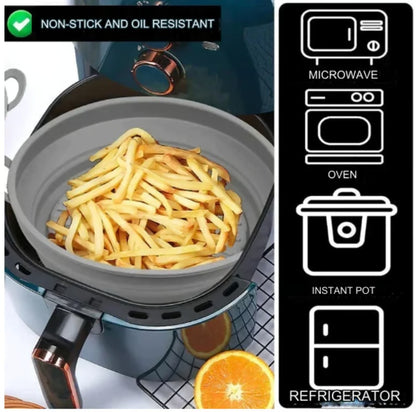 💥 Hot Sale 💥 Hot air Fryer Grill Pan Made Of Silicone