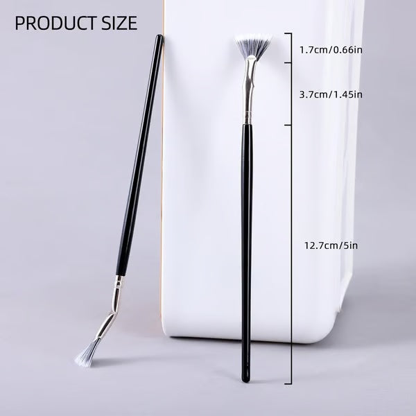 💥 New for 2025 💖 Folding Angle Scalloped Lash Brush