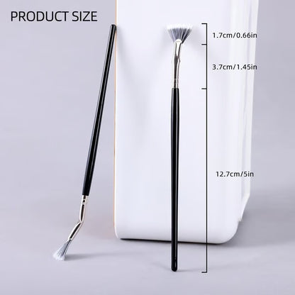 💥 New for 2025 💖 Folding Angle Scalloped Lash Brush