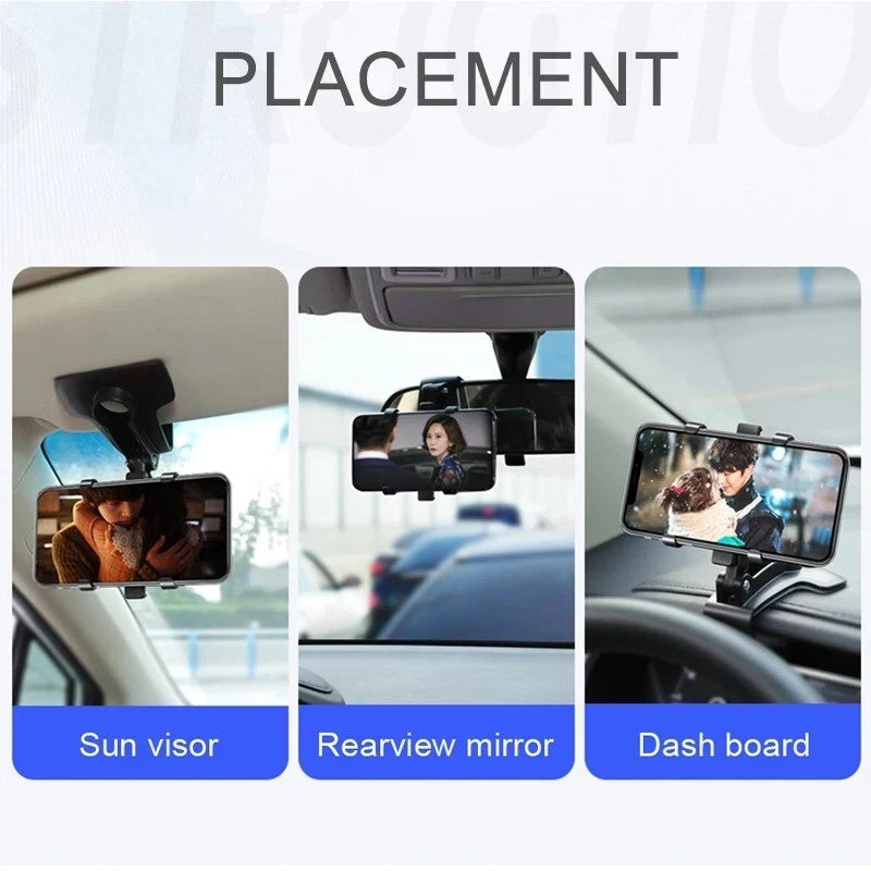 💥 Hot Sale 🌟 360 degree rotating car dashboard phone holder